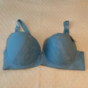 Rich Powder Blue Sexy Bra 44D